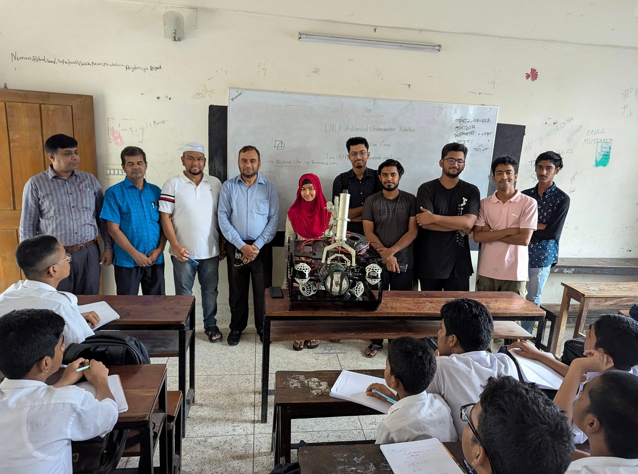 Sowing the Seeds of Robotics in Rural Bangladesh